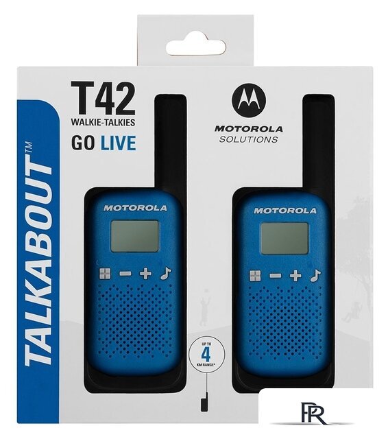 Портативная радиостанция Motorola Talkabout T42 (синий) - Изображение №10 — Интернет-магазин ПроЗаказ