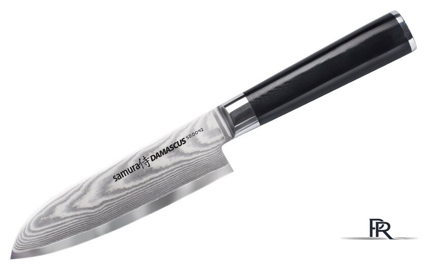 Кухонный нож Samura Damascus SD-0092 - Изображение №1 — Интернет-магазин ПроЗаказ