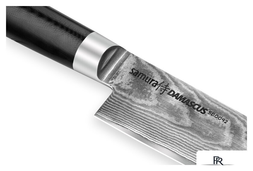 Кухонный нож Samura Damascus SD-0092 - Изображение №3 — Интернет-магазин ПроЗаказ