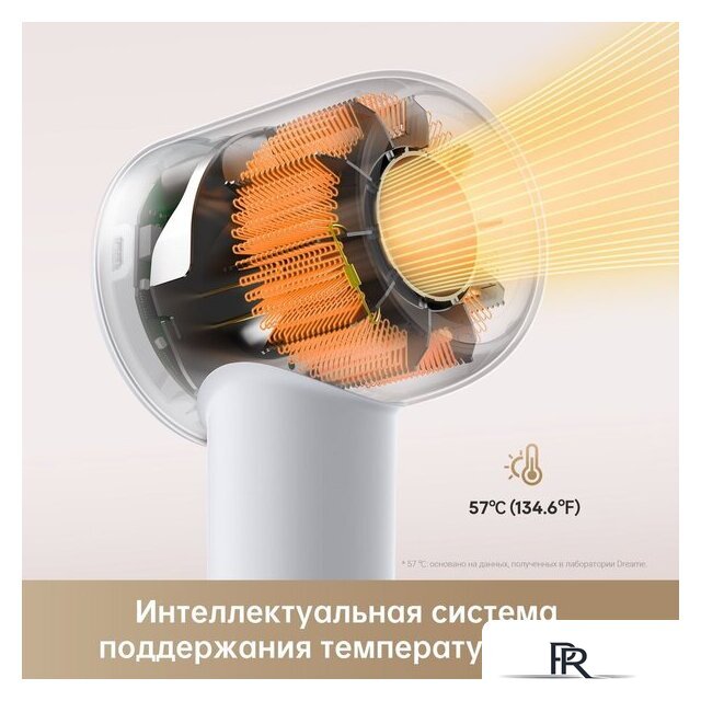 Фен Dreame Hairdryer Gleam Grey AHD12A (серый) - Изображение №21 — Интернет-магазин ПроЗаказ