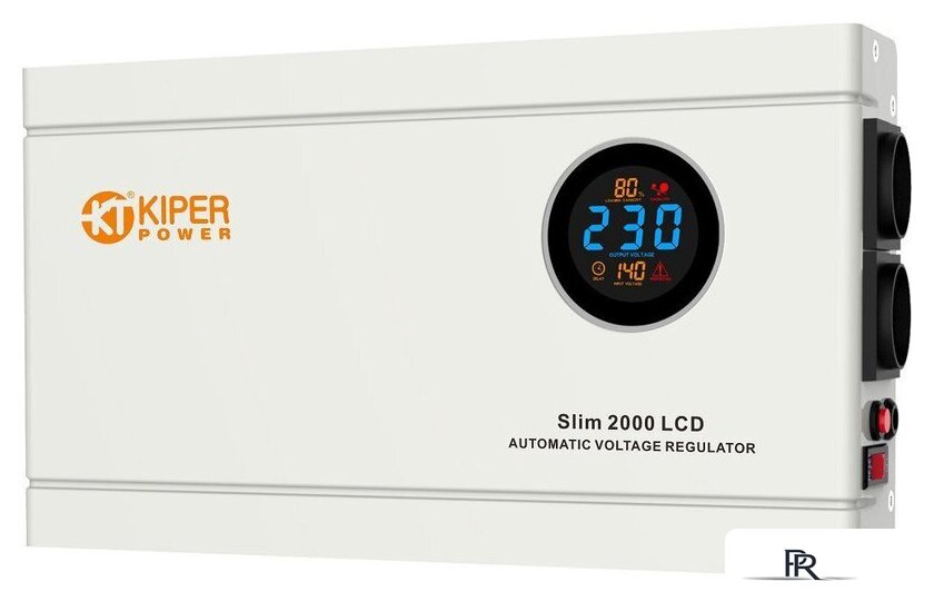 Стабилизатор напряжения Kiper Power Slim 2000 LCD - Изображение №1 — Интернет-магазин ПроЗаказ