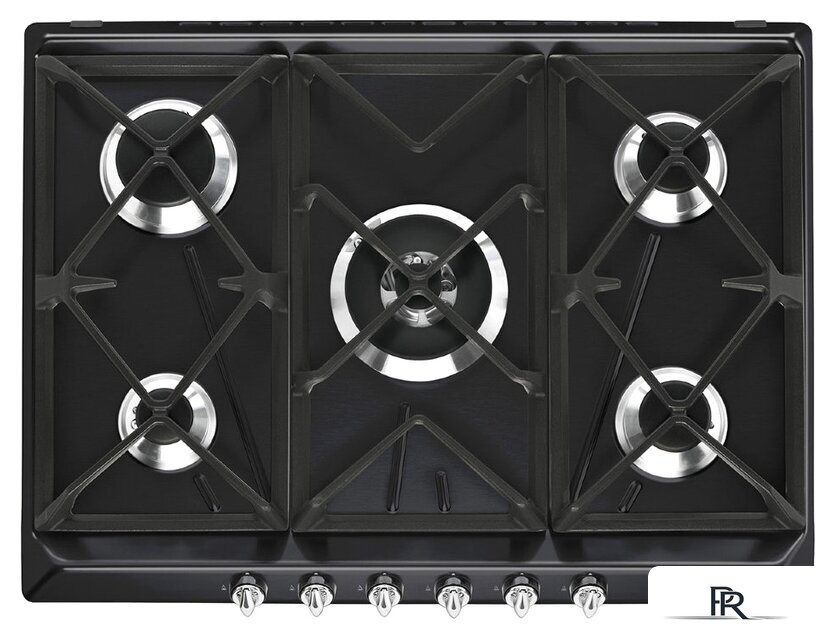 Варочная панель Smeg SR975NGH - Изображение №1 — Интернет-магазин ПроЗаказ