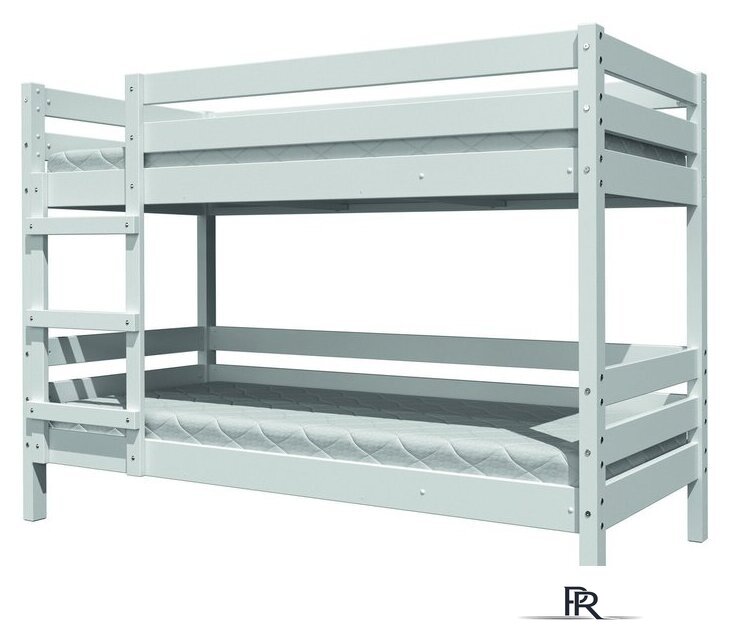 Двухъярусная кровать Bravo Мебель Джуниор 90x200 (белый античный) - Изображение №1 — Интернет-магазин ПроЗаказ