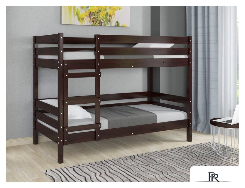 Двухъярусная кровать Bravo Мебель Джуниор 90x200 (белый античный) - Изображение №2 — Интернет-магазин ПроЗаказ