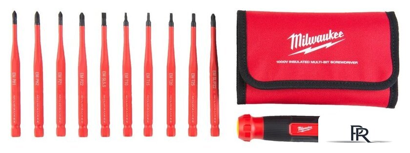 Набор отверток Milwaukee 4932493657 (11 предметов) - Изображение №1 — Интернет-магазин ПроЗаказ