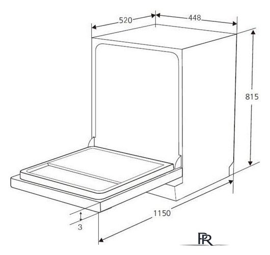 Встраиваемая посудомоечная машина KUPPERSBERG GSM 4573 - Изображение №8 — Интернет-магазин ПроЗаказ