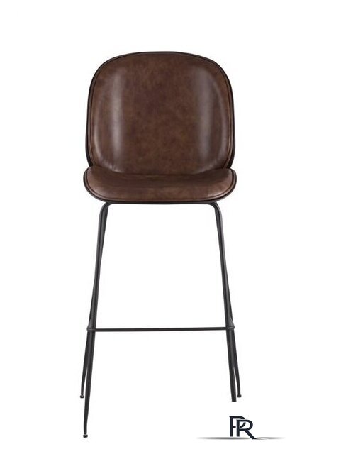 Стул Stool Group Турин 8319TB (экокожа коричневый/черные ножки) - Изображение №3 — Интернет-магазин ПроЗаказ