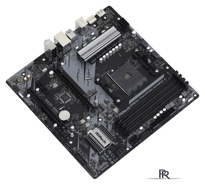 Материнская плата ASRock B550M Phantom Gaming 4 - Изображение №2 — Интернет-магазин ПроЗаказ