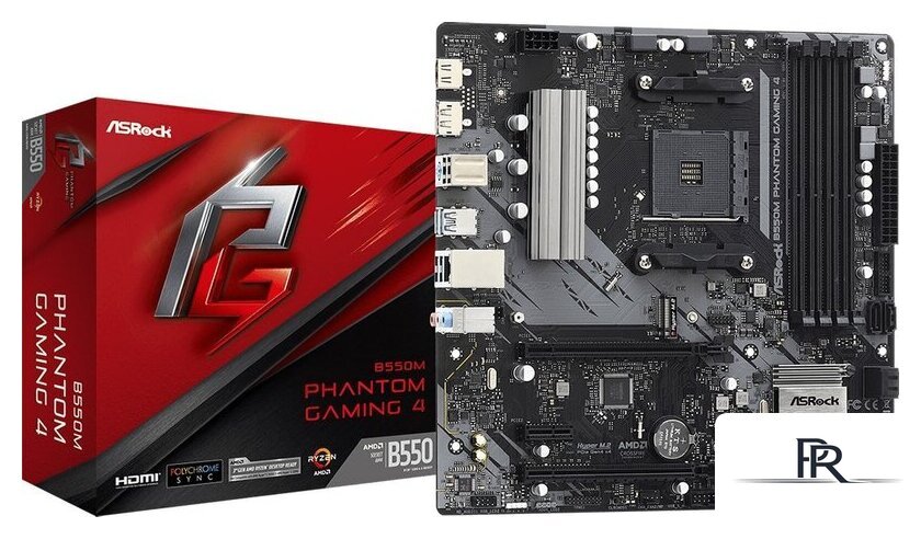 Материнская плата ASRock B550M Phantom Gaming 4 - Изображение №6 — Интернет-магазин ПроЗаказ