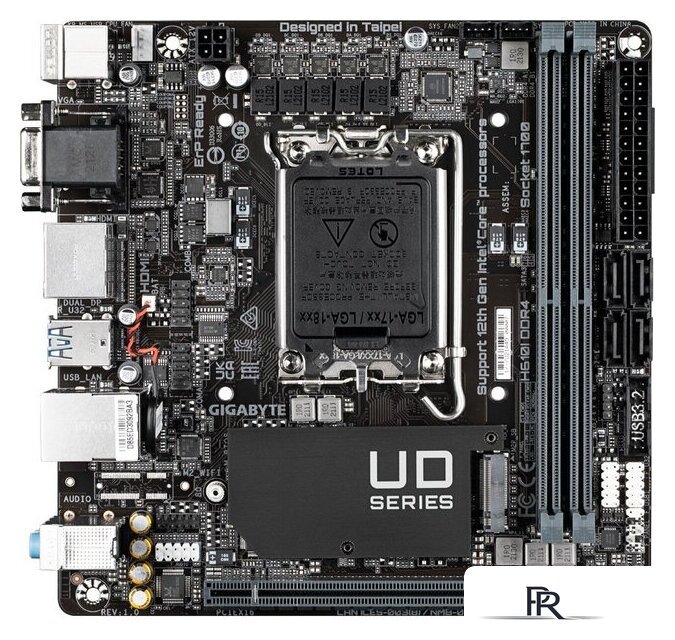 Материнская плата Gigabyte H610I DDR4 (rev. 1.0) - Изображение №1 — Интернет-магазин ПроЗаказ