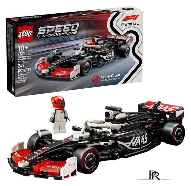 Конструктор LEGO Speed Champions 77250 Гоночный автомобиль MoneyGram Haas F1 Team VF-24 - Изображение №1 — Интернет-магазин ПроЗаказ
