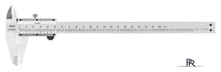 Штангенциркуль Deli EDL92200 - Изображение №1 — Интернет-магазин ПроЗаказ