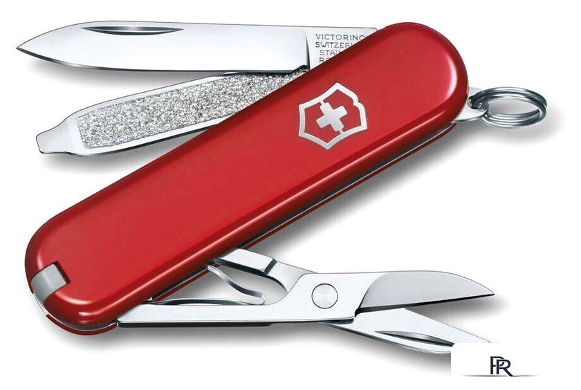 Нож-брелок Victorinox Classic Style Icon 0.6223.G (красный) - Изображение №1 — Интернет-магазин ПроЗаказ