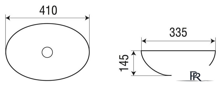 Умывальник WeltWasser Elbach 3078 M814 - Изображение №6 — Интернет-магазин ПроЗаказ