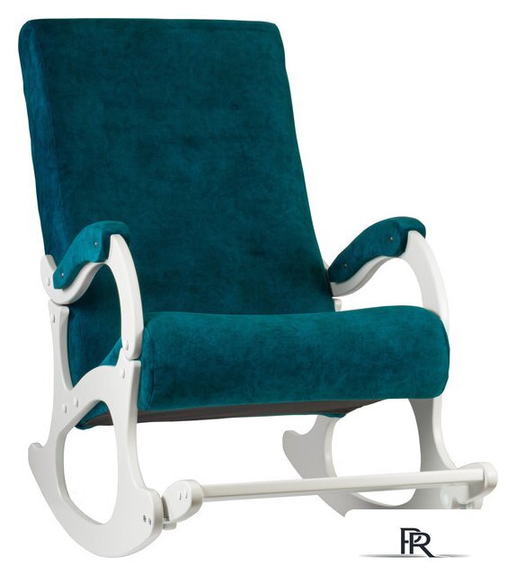 Кресло-качалка Бастион 4-2 (goya teal/white) - Изображение №1 — Интернет-магазин ПроЗаказ