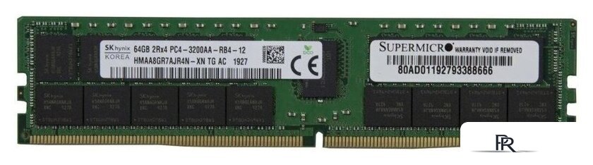 Оперативная память Hynix 64ГБ DDR4 3200 МГц HMAA8GR7AJR4N-XN - Изображение №1 — Интернет-магазин ПроЗаказ