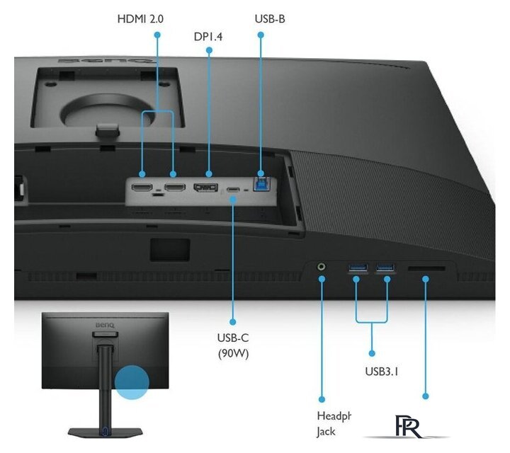Монитор BenQ PhotoVue SW272U - Изображение №9 — Интернет-магазин ПроЗаказ