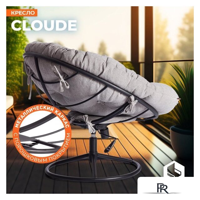 Офисное кресло TetChair Cloude Home (рогожка серо-бежевый) - Изображение №4 — Интернет-магазин ПроЗаказ