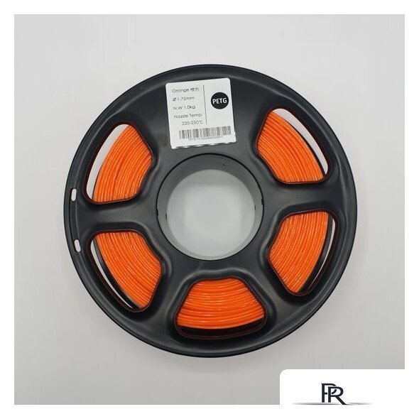 Пластик Mitek PETG (1.75мм, 1кг, оранжевый прозрачный) - Изображение №3 — Интернет-магазин ПроЗаказ