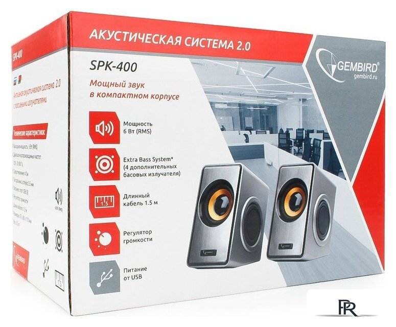 Акустика Gembird SPK-400 - Изображение №5 — Интернет-магазин ПроЗаказ