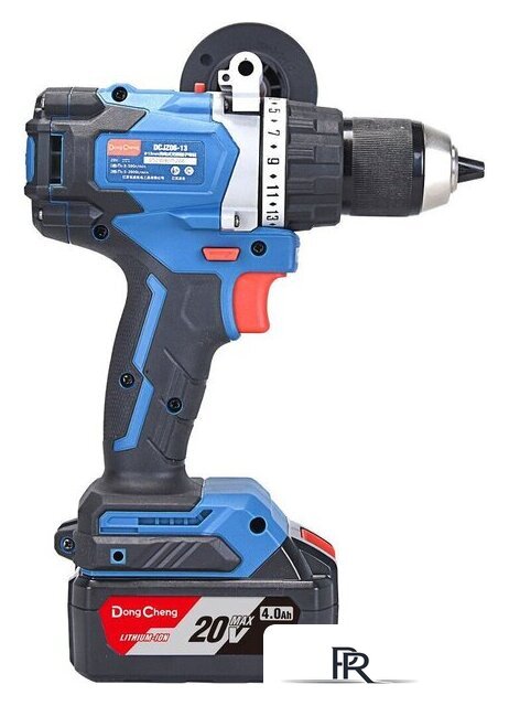 Дрель-шуруповерт DongCheng DCJZ06-13 Type FK (с 2-мя АКБ, кейс) - Изображение №4 — Интернет-магазин ПроЗаказ