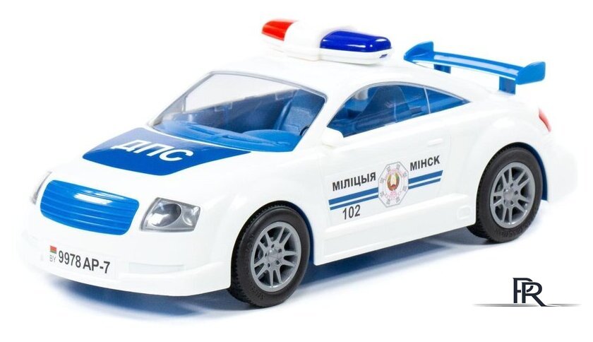 Легковой автомобиль Полесье ДПС Минск автомобиль инерционный 37077 - Изображение №1 — Интернет-магазин ПроЗаказ