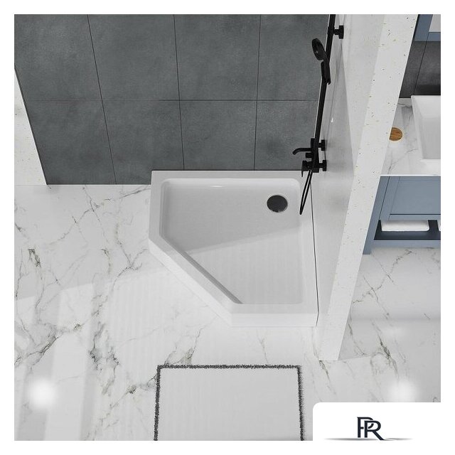Душевой поддон BelBagno TRAY-BB-P-90-15-W 90x90 - Изображение №5 — Интернет-магазин ПроЗаказ