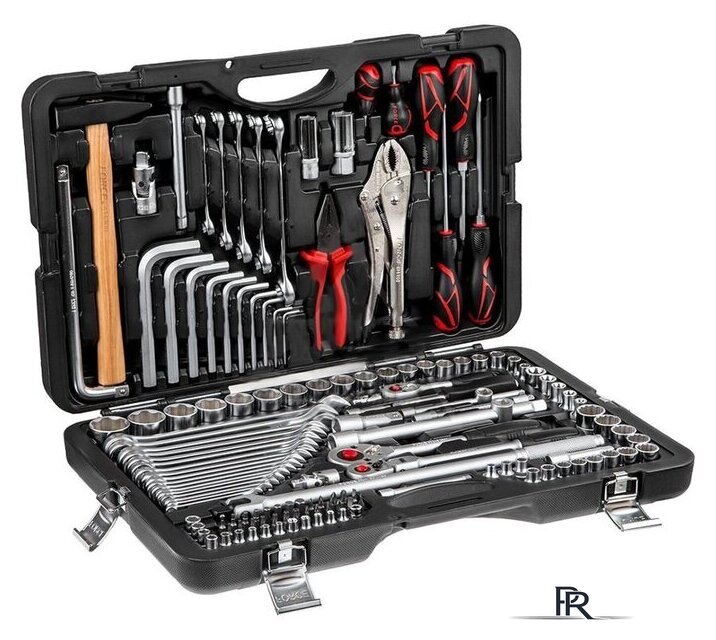 Универсальный набор инструментов Force 41421R-7 (142 предмета) - Изображение №1 — Интернет-магазин ПроЗаказ