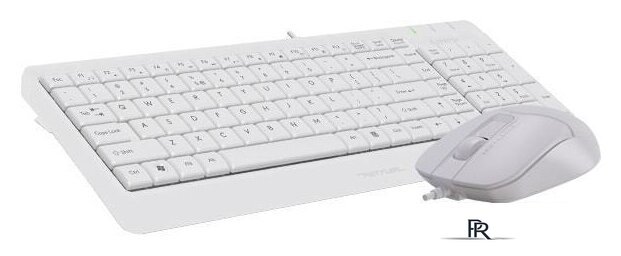 Офисный набор A4Tech Fstyler F1512 (белый) - Изображение №2 — Интернет-магазин ПроЗаказ