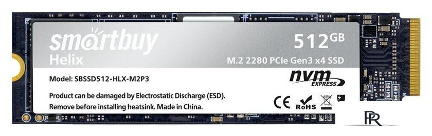 SSD SmartBuy Helix 512GB SBSSD512-HLX-M2P3 - Изображение №1 — Интернет-магазин ПроЗаказ