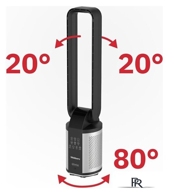Климатический комплекс Webber WB1820 (черный) - Изображение №8 — Интернет-магазин ПроЗаказ