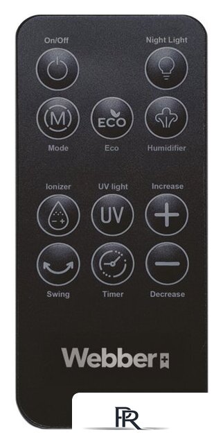 Климатический комплекс Webber WB1820 (черный) - Изображение №3 — Интернет-магазин ПроЗаказ