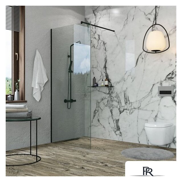 Стеклянная шторка для ванны Benetto BEN-602 BLC - Изображение №1 — Интернет-магазин ПроЗаказ