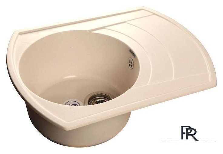 Кухонная мойка GranFest GF-R650L (белый) - Изображение №1 — Интернет-магазин ПроЗаказ