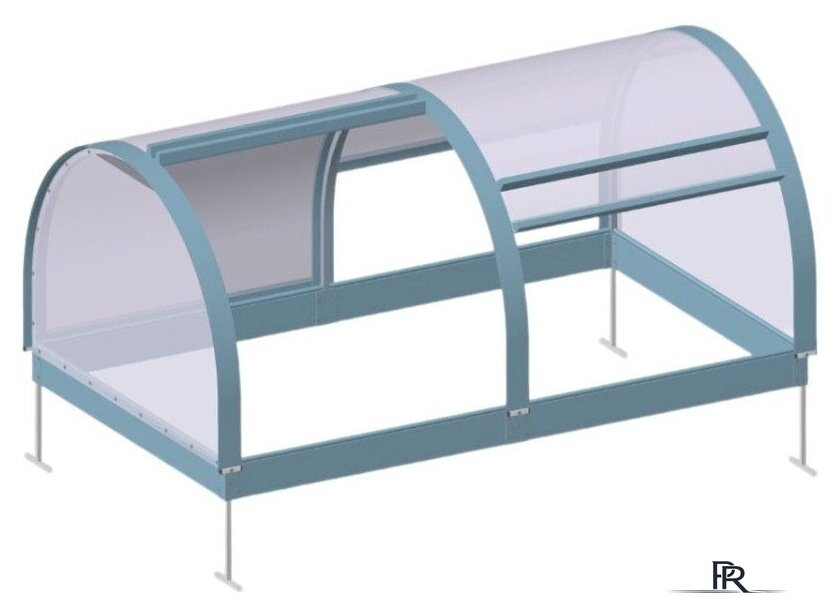 Парник Красавик Красавик-200 GHK200 (200x120x92 см) - Изображение №1 — Интернет-магазин ПроЗаказ
