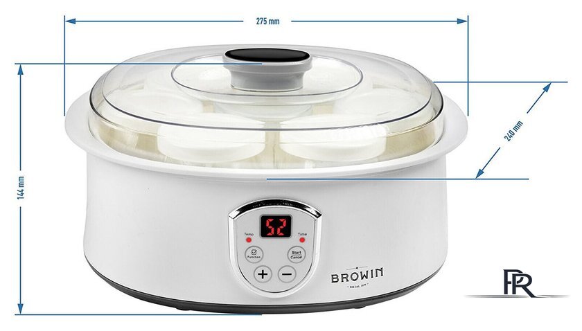 Йогуртница Browin 801015 - Изображение №3 — Интернет-магазин ПроЗаказ