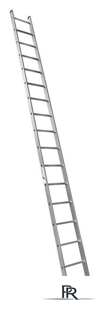 Лестница Алюмет односекционная приставная 5117 1x17 - Изображение №1 — Интернет-магазин ПроЗаказ