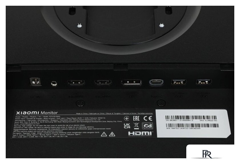 Монитор Xiaomi 4K Monitor A27Ui P27UCB-RAGL (международная версия) - Изображение №10 — Интернет-магазин ПроЗаказ