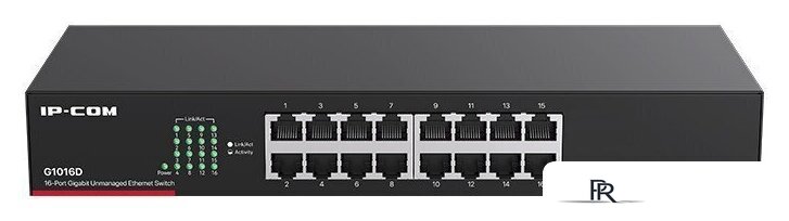 Неуправляемый коммутатор IP-COM G1016D - Изображение №1 — Интернет-магазин ПроЗаказ