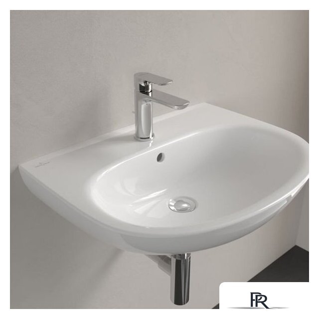 Умывальник Villeroy & Boch O.Novo 4A4060R1 - Изображение №7 — Интернет-магазин ПроЗаказ