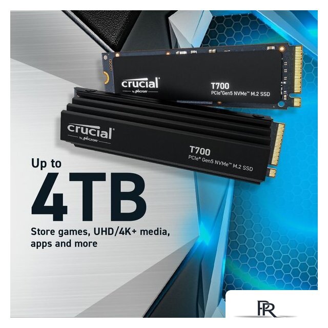 SSD Crucial T700 2TB CT2000T700SSD5 - Изображение №4 — Интернет-магазин ПроЗаказ