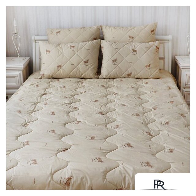 Одеяло Файбертек ШМ.2.06.П 205x150 (шерсть мериноса) - Изображение №3 — Интернет-магазин ПроЗаказ