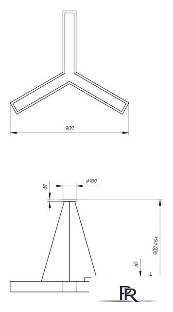 Подвесная люстра ЭРА Geometria Igrek Б0050570 - Изображение №7 — Интернет-магазин ПроЗаказ