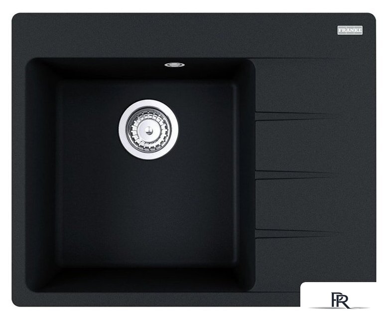 Кухонная мойка Franke Centro CNG 611/211-62 TL Fragranite 114.0639.712 (черный) - Изображение №1 — Интернет-магазин ПроЗаказ