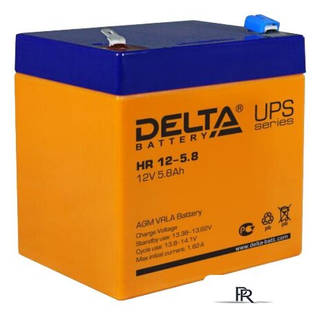 Аккумулятор для ИБП Delta HR 12-5.8 (12В/5.8 А·ч) - Изображение №1 — Интернет-магазин ПроЗаказ