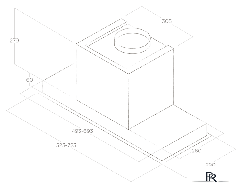 Кухонная вытяжка Elica Hidden 2.0 IXGL/A/52 PRF0097676A - Изображение №2 — Интернет-магазин ПроЗаказ