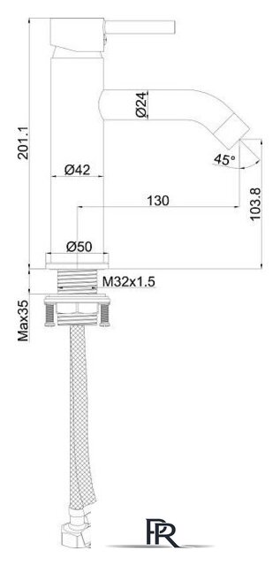 Смеситель Maxonor Pure Life PL1087-6 - Изображение №8 — Интернет-магазин ПроЗаказ