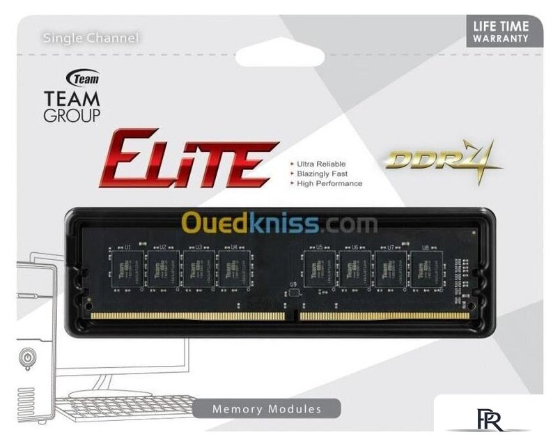 Оперативная память Team Elite 16GB DDR4 PC4-25600 TED416G3200C2201 - Изображение №2 — Интернет-магазин ПроЗаказ