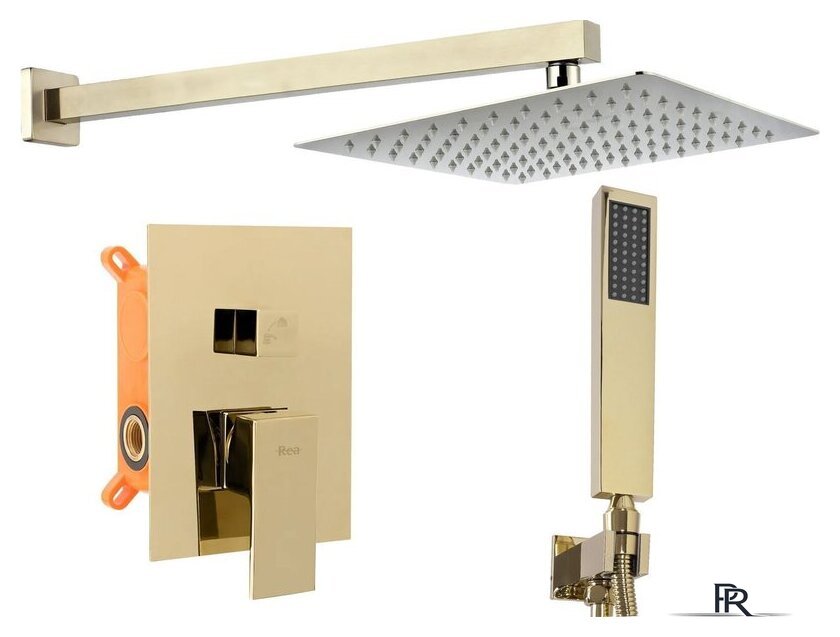 Душевая система  Rea Fenix REA-P8401 (золотой) - Изображение №1 — Интернет-магазин ПроЗаказ
