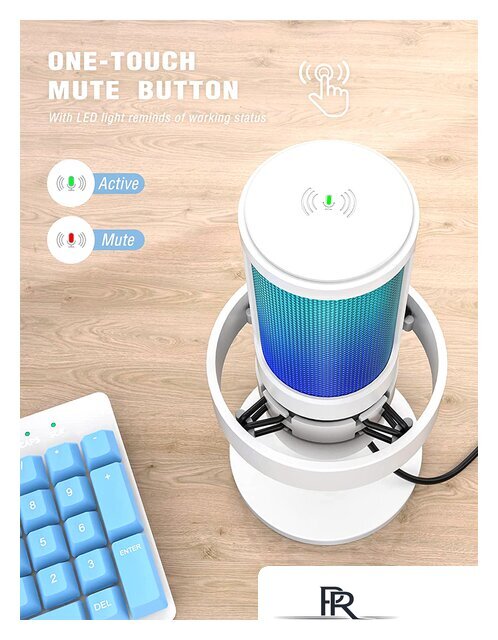Проводной микрофон FIFINE A8 (белый) - Изображение №5 — Интернет-магазин ПроЗаказ
